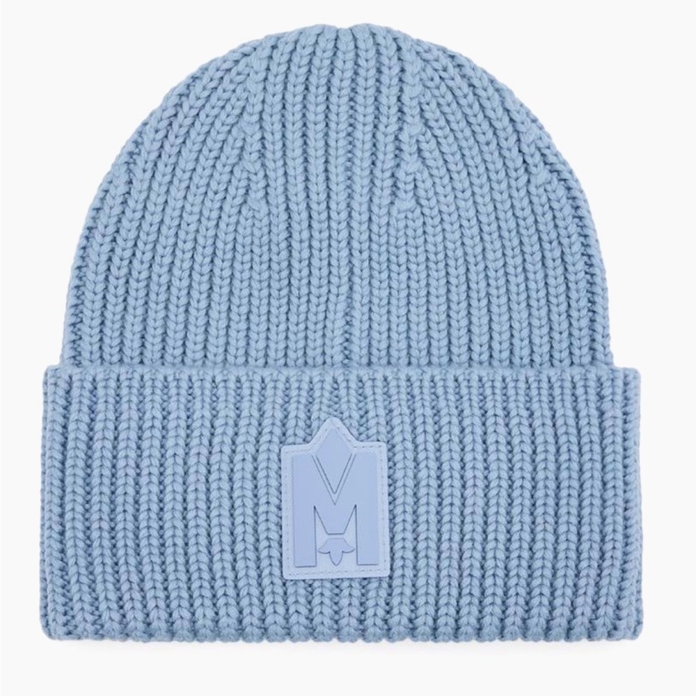 MACKAGE JUDE-MZ PROVINCIAL BLUE O/S - BRAND NEW UNISEX MERINO WOOL BENNIE